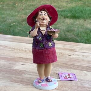 Foxy Ladies Mabel Bobble Figurine by Doug Harris For Russ